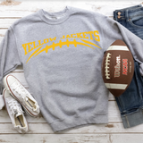 Yellow Jackets Gold Football Arched Digital Download