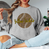 Yellow Jackets Leopard Baseball Yellow & Black Digital Download