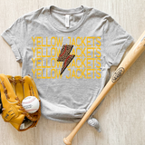 Yellow Jackets Baseball Bolt Digital Download